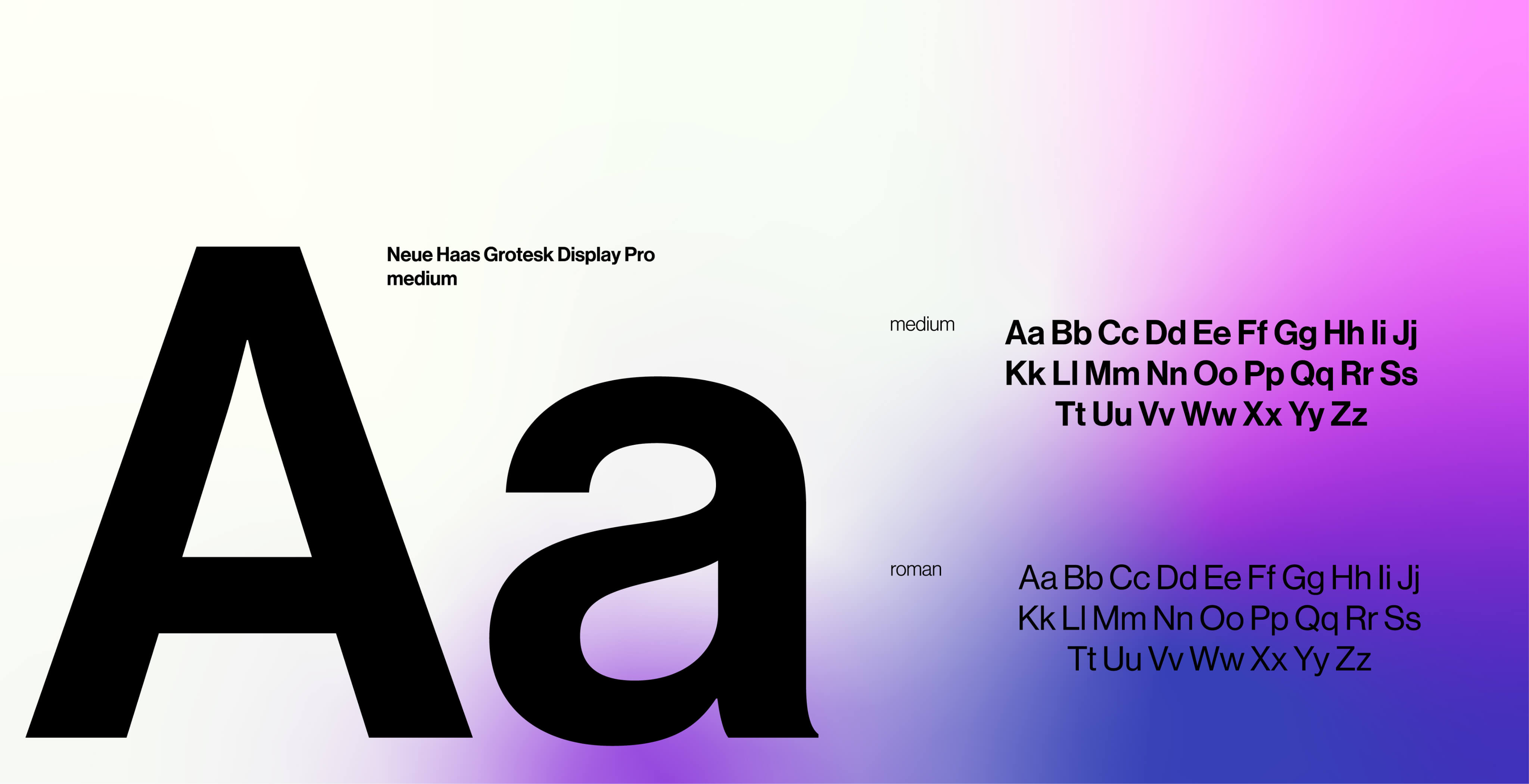 Mobex font example