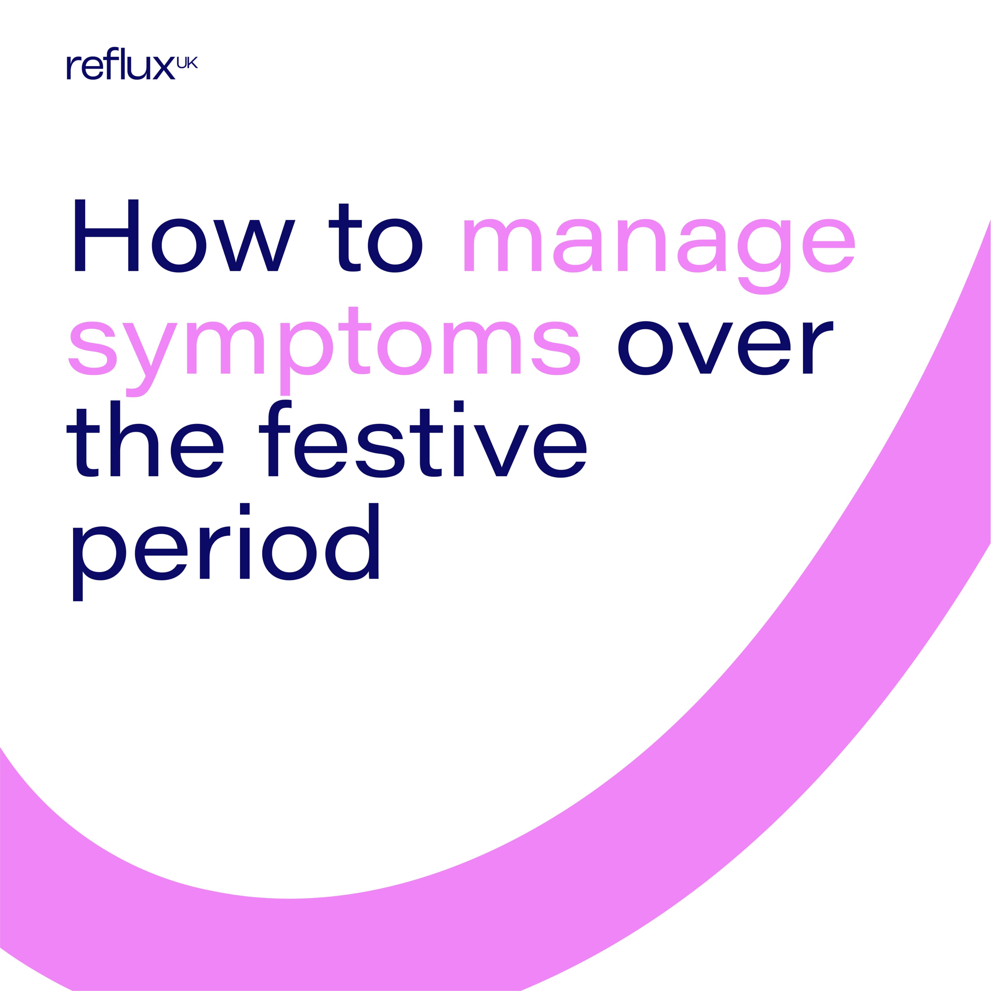 Reflux UK manage symptoms